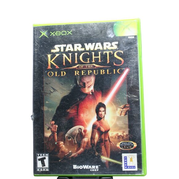 Star Wars: Knights‎ of the Old Republic (Microsoft Xbox, 2003) NO MANUAL - Picture 1 of 4